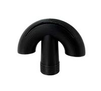 Pool Fountain Nozzles - Pool Spray Head Replacement, 3/4 Inch Universal PLA Fountain Nozzle for Waterfall Pond Spa Garden Outdoor Water Feature, Stunning Multi-Stream Spray Display (Black)