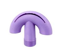Pool Fountain Nozzles - Pool Spray Head Replacement, 3/4 Inch Universal PLA Fountain Nozzle for Waterfall Pond Spa Garden Outdoor Water Feature, Stunning Multi-Stream Spray Display (Purple)