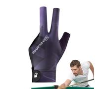Pool Gloves Billiards Comfortable Non-Slip Women's 3 Finger Pool Gloves