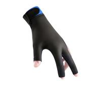 Pool Gloves for Men,3-Finger Left Hand Quick-Dry Billiards Accessories - Billiard Pool Cue Sport Gloves | for Hall Tournament Game Room Club Table Match Training Women Men Adults