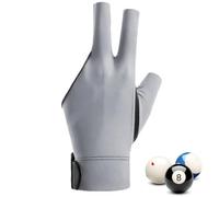 Pool Gloves,Pool Cue Gloves 3 Finger Splicing Process | Sports Gloves Fit Both Hands for Men Women Billiard Shooter Carom Pool Straight Cue
