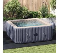 Pool Ground Sheet Black 300x220cm Non-Woven Fabric Foldable Durable Outdoor Mat