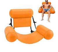 Pool Hammock Chair, Inflatable and Floating Lounger for Water Party, Inflatable Water Hammock Float | for Adults, Men, Women and Family during the Summer at the Beach at the Lake at the St