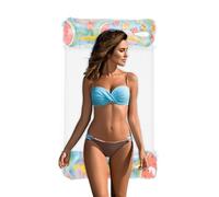 Pool Hammock Float - Glittering, Foldable, Summer Pool Swimming Lounger | For Women Swimmers Holidaymakers at the Lake House at the Gym on Holiday in the Garden in Hotel Resort and Club