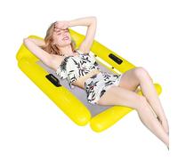 Pool Hammock Floats for Adults - Heavy Duty Inflatable Raft, Multi-Use Water Float with Adjustable Straps | Swimming, Kayak, Paddleboard, Boating, Beach, Lake, River, Poolside sumer Fun Accessory.