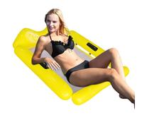 Pool Hammock Floats, Inflatable Lounge Chair, Adult Device with Sturdy Build, Multi Purpose Beach Lake River Summer Party Games Tanning Dock Inside Outdoor Cruise Home Daily Routine