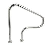 Pool Handrail 31.5x31.5/49.2x31.5 Inch Pools Railing Stainless Steel Base Plate 1 Pcs Accessories Rustproof Indoor Outdoor Swimming Spas(31.5x31.5 inch)