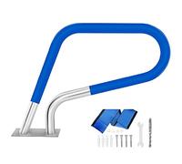 Pool Handrail for Inground Swimming Pools, Safety Railing with Quick Mount Base, Stainless Steel, Easy Hand Grab Rail