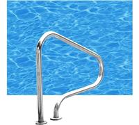 Pool Handrail, Premium 316 Stainless Steel Pool Hand Grab Rail Suitable for Indoor and Outdoor Swimming Pools,N
