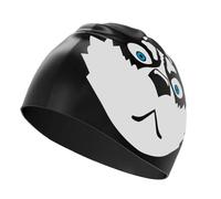 Pool Hat for Women,Silicone Funny Dog Pattern Pool Headwear - Comfortable Waterproof Swim Hat | for Adults, Teens, Mothers, Dads, Boyfriends, Husbands, Males, Men, Women