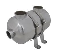 Pool Heat Exchanger SS304 Stainless Steel Silver 292 x 134 mm. 28 kW 25pc G1½/G1
