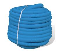 Pool Hose 32 mm x 50 m LDPE Blue Cuttable 1.1 m Sections Durable Pump Hose UV XL