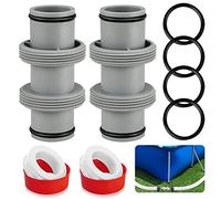 Pool Hose Adapter 38 mm, Straight Connector for Intex Bestway Pool