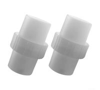 Pool Hose Adapter for Hayward AXV092 11207C - 1.5in Connector for VAC Plus Ultra for Navigator Above Ground Pool Filter Pump Accessories White ABS(2pcs)