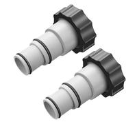 Pool Hose Adapter, Pool Hose Connector for Above Ground Pools, Intex Hose Adapter for Filter Pump Connections, Plastic Hose Connector with Dimensions 11x7cm