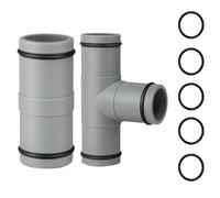 Pool Hose Adapter - Pool Pump Hose Connector, Replacement Connector for 32mm Pisces Pp Material Filter Pump Attachment for Piscana Type T