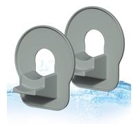Pool Hose Bracket in Ground Part, Pool Pipe Holders, 2x Hose Brackets for Pool Pipe Brackets - Spa Replacement Parts, Parentheses Avoiding