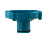 Pool Hose Connector 32mm to Vacuum Adapter with Clamp for Intex Above Ground Pools Blue Plastic Fitting