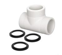 Pool Hose Connector 38mm Tee Joint for Intex - PVC Adapter for Water Circulation & Filter Pump - Swimming Pool Accessories Replacement Part