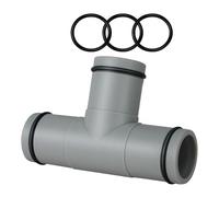 Pool Hose Connector - Pipe Fitting, Quick Joint Clamp | Hose Fitting Part Filter Extension, Replacement Part Pump Connection Line for the