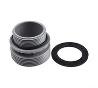 Pool Hose Conversion Kit 40mm to 1.5 Inch Adapter for Intex Saltwater Systems - Essential Replacement Part for Hose Links(1)
