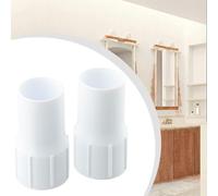 Pool Hose End Cuff Set, 38mm Left-Hand Threaded Connector for Swimming Pool Vacuum Hose, Fits 1.5-Inch Diameter Hose