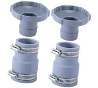 Pool Hose Fitting Set Vacuum Adapter with Clamp Pool Skimmer Attachment Hose Durable Quick Connect Skimmer Attachment