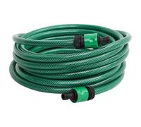 vidaXL Pool Hose Garden Hose Pipe Reel Swimming Pool Water Hose Green PVC