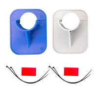 Pool Hose Holder, 2-Pack ABS Pipe Support for 26-38mm Hoses, Prevents Sagging for Intex Pools