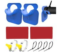 Pool hose holder, universal holder, prevents hose sagging, accessories for swimming pools, for use in the backyard and garden on the edge of the pool, on the spa wall and as a home decoration