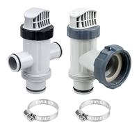Pool Hose Plunger Valve Kit for Intex Above Ground Pool Pump Accessories