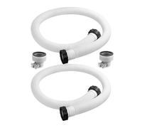 Pool Hose - Water Pump Hose | Swimming Pool- | 2 Pieces Filter Connecting Pipe | Filter Duct Drain | PVC Flexible Drain Plumbing Tube Replacement for Saltwater Systems Swimming