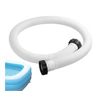 Pool Hoses, Diameter Easy to Install Accessories, Pool Hose with Nut for Above Ground Pools, Diameter, PE Material, Hot Tubs, Spas, Gardens, Lawns, Leak-proof Filter