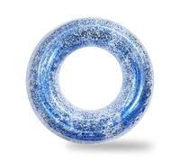 Pool Inflatables Swimming Ring for Kids Rubber Rings,70cm Blue Sequins Inflatable Swim Rings Pool Floats Tube,Children Inflatable Pool Ring Toy Floaties for Kids Boys Beach Summer Party Water Sport