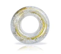 Pool Inflatables Swimming Ring for Kids Rubber Rings,70cm Gold Sequins Inflatable Swim Rings Pool Floats Tube,Children Inflatable Pool Ring Toy Floaties for Kids Boys Beach Summer Party Water Sport