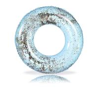 Pool Inflatables Swimming Ring for Kids Rubber Rings,70cm Light Blue Sequins Inflatable Swim Rings Pool Floats Tube,Child Inflatable Pool Ring Toy Floaties for Kids Boys Beach Summer Party Water Sport