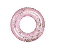 Pool Inflatables Swimming Ring Rubber Rings for Pink Sequins Inflatable Pool Water,Inflatable Pool Floats Swim Tubes Rings for Women Men Summer Party Beach Water Sports