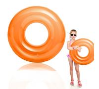 Pool Inflatables Swimming Rings for Kids Toddlers,70cm Orange Inflatable Pool Float Rubber Ring 3-10 Year,Color Flotation Tubes Rings Pool Floaties Toy for Girl Boy Summer Beach Pool Party Water Sport