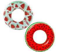 Pool Inflatables Swimming Rings, Rubber Ring for Kids and Adults,Pool Inflatables for Adults,Fruit Inflatable Pool Floats for Swimming Pool Party Decorations