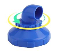 Pool Inlet Nozzle- 360° Rotating High-Flow Jet Fitting, Replacement Water Outlet Connector for Intex Bestway Pool and Above Ground Swimming Pools (1 PCS)