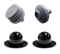 Pool Inlet Nozzle Compatible for Water Circulation Filter Basket Screen Swimming Hose Adapter ConnectionPart Plug Stopper Part Replacement Connection Set Suction Adapter Inlet Nozzle Grill