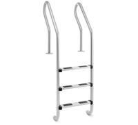 Pool Ladder 3 Steps - Pool Ladders by Uniprodo Silver