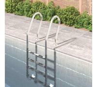 Vidaxl Pool Ladder 54X38X184.5 Cm 304 Stainless Steel Pool Ladders