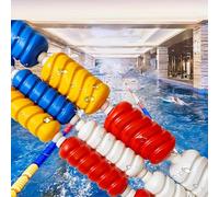 Pool Lane Divider KitSafe Rope & Buoy Float Lines for Swimming Pools 5m/16.4ft 9cm Diameter Durable Pool Safety Divider for Clear Swimming Lanes