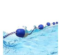 Pool Lane Safety Splitter: Water Separation Rope, Floating Swimming Line | Outdoor Pool Area Marker with, Safety Line with Hooks from to
