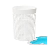 Pool Leaf Catcher | Mesh Basket Vacuum Filter Leaf Canister,Reusable Filter Maintenance Accessories with Large Capacity for Hotel Outdoor Home Backyard