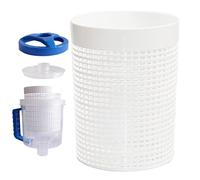 Pool Leaf Catcher | Vacuum Filter Leaf Mesh Canister Replacement | Reusable Filter Maintenance Accessories with Large Capacity for Hotel Outdoor Home Backyard