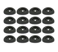 Pool Leg End Cap Footings Replacement Parts - 16 Pack Vertical Pool Foot Bottom Caps | Frame Ground Swimming Pools Base Leg End Cap Accessories for Swim Pools Maintenance