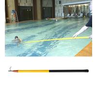 Pool Lifeguard Rescue Hook, Telescopic Rescue Pole With Hook 4-6m Multicolor(Yellow,4m(13ft 1inch))
