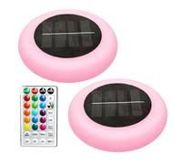 Pool Lights Solar Powered,Solar Powered Waterproof,Floating Lights for Pool - for Bathtub Party Hotel Home Indoor Outdoor Wedding Bathroom